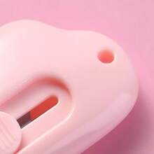 1pc Mini Cloud-Shaped Utility Knife/Box Cutter/Envelope Opener/Envelope Cutter, Portable Cloud-Shaped Paper Cutter With Keychain Hole