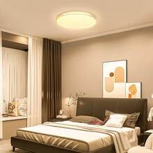 1pc Large Size Modern LED Ceiling Light With Remote Control, Recessed Ceiling Light, Crystal Outer Ring, 70W-50CM/50W-40CM, 220V, 5000+ Lumens, 3-Color Adjustable Ceiling Light (Warm/Neutral/Cool White), Dimmable, Night Light Mode, Suitable For Living Room, Bedroom, Kitchen - Large Ceiling Light With Remote Control - View 11