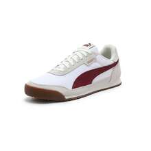 Puma Men's Fashionable Lightweight Comfortable Casual Retro Shoes 40215303 - White-red - View 9