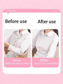 108pcs Anti-Slip Clothing Tape, Double-Sided Waterproof Adhesive Tape For Shirts And Lingerie - Women's Gentle Skin-Friendly Tape, All-Day Strong Fabric Bonding (36/72/108pcs Available) - White - View 4