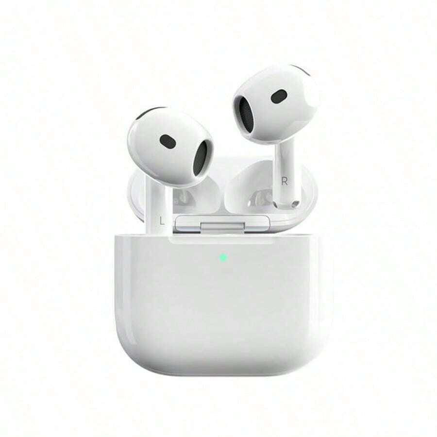 New Air4 Wireless In - Ear Earbuds With Ultra - Long Battery Life & High - Fidelity Sound 8 In 1 Wireless Earbuds ANC Active Noise Cancelling(-36db)In-Ear Earphones With Charging 33H Playtime 360 Hi-Fi Stereo Waterproof Headphones Android Phone/ AlRP0DS Pro IOS Laptops 1:1 Clone Sport Noise Cancelling Earbuds, Wireless Headphones With Secure Fit & Ambient Mode, 30H Battery IPX4 Sweatproof Running, Gym FZL0 - trắng - Xem 1