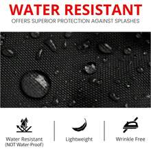 Bestselling 2-Piece Chef Apron For Women Men, Adjustable With Two Pockets, Waterproof & Oil-Resistant Cooking Cover - 黑色 - 查看 3