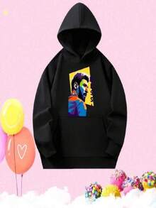 Men Outdoor Hoodies & Sweatshirts - Black - View 1