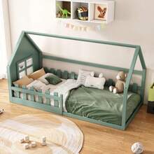 90 * 200 Cm Flat Bed, Folding Bed, Home Plinth - Green - View 1