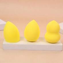 Versatile Makeup Sponge Set, Classic Water Drop & Gourd Shapes, Makeup Blending Sponges For Foundation, Powder, Concealer, Blush, Soft And Easy To Apply, Ideal Makeup Tools - Multicolor - View 2