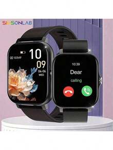 SIMSONLAB Nuevo reloj inteligente 2025 de 1,83" con pantalla táctil HD completa, unisex, compatible con marcación/respuesta de teléfono, podómetro, contador de calorías, múltiples modos deportivos, notificaciones de mensajes y llamadas, reloj inteligente multifuncional, smartwatch de fitness, mejor opción de regalo - Multicolor - Ver 14