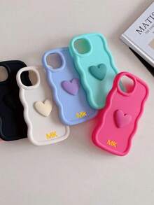 1pc Customized DIY Pattern Photo Phone Case Compatible With Apple 16 15 14 13 12 11 Plus Pro Max Pro, Macaroon Black Shockproof Protective Cover, Suitable As Easter + Eid Al-Fitr Birthday Gift Or Holiday Commemorative Gift For Family/Friends/Girlfriend/Couples - Hot Pink - View 6