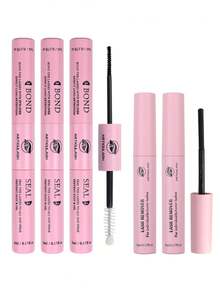 Eyelash Glue & Sealant, Remover, 10ml Individual Eyelash Glue & Sealant, Eyelash Applicator, 2-In-1 Cluster Eyelash Glue & Sealant, Eyelash Brush, Cluster Eyelash Glue, Eyelash Glue, Tweezers, Cluster Eyelash Glue, Eyelash Glue & Sealant, Eyelash Glue, Cluster Eyelash Tools, Eyelash Extension Tools, Eyelash Tools Kit - Pink - View 14