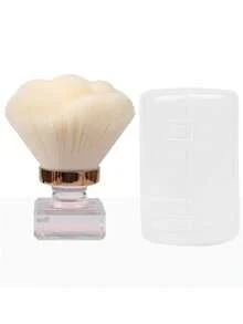 粉玫瑰软毛美甲刷，艺术除尘刷，集尘刷，腮红粉刷，美妆美甲刷清洁工具，适用于亚克力指甲 - 彩色 - 查看 7