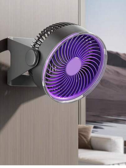 Mini Ventilador De Mesa USB c Forte Silencioso Portátil Verão