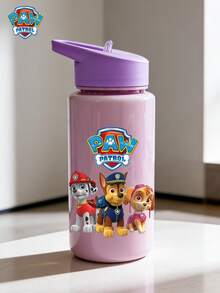 Paw Patrol 1个500毫升可爱图案水瓶，带吸管，防漏防震，适合户外运动、旅行、野餐、徒步、露营、居家、办公、学校等场合，可作为生日、圣诞节、万圣节、情人节、感恩节、毕业礼物送给她、他、同学、家人、朋友。 - 彩色 - 查看 5