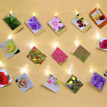 20 de cleme acrilice transparente, mini cleme pentru decor de perete foto, clemă transparentă din plastic cu arc, fundal de petrecere, agrafe foto, Ziua Îndrăgostiților, decorațiuni pentru petreceri de sărbători, agrafe de rufe DIY pentru decorarea casei de perete foto - Multicolor - Vizualizare 4