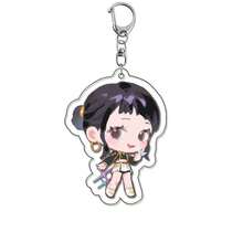 1pc Acrylic Double-Sided Keychain Witch Hunting Squad Anime Character Backpack Pendant, Suitable As Friend's Birthday Gift Or Personal Collection (Random Style) - Multicolor - View 11