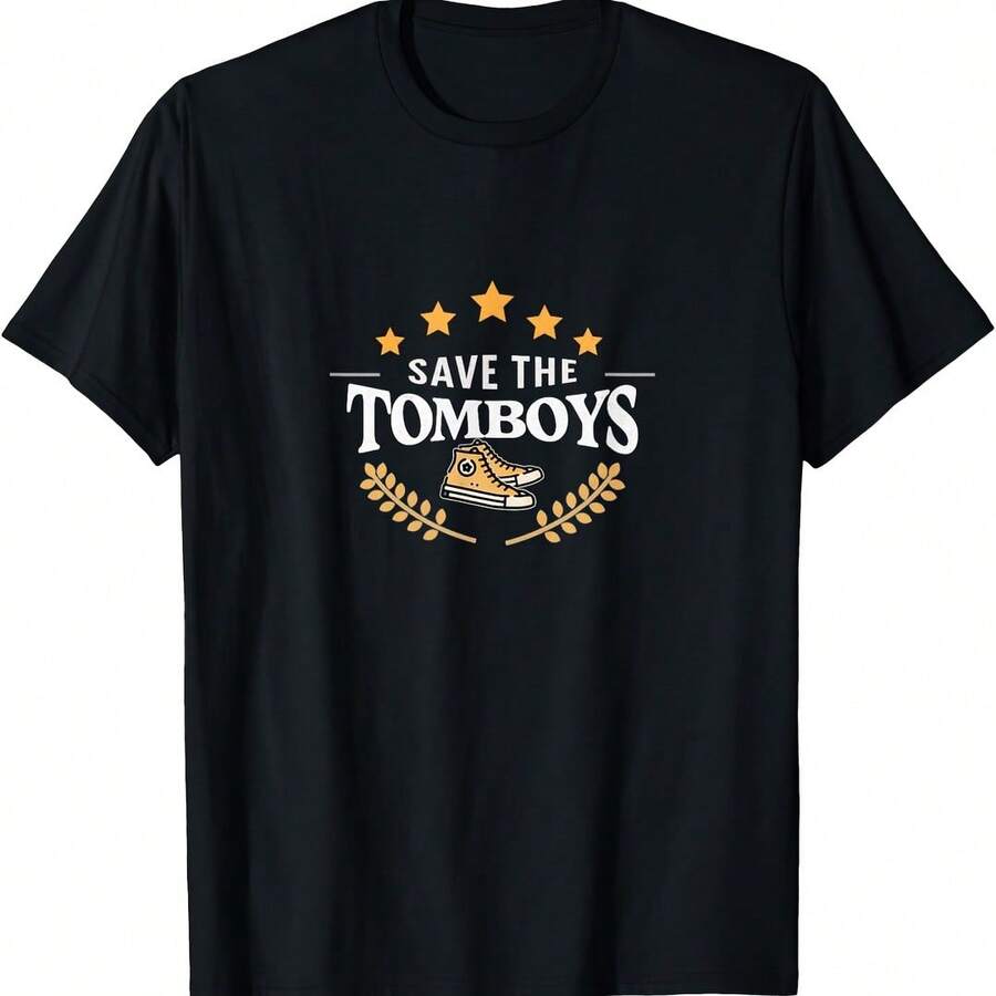 Save The S T-Shirt - 藍色 - 查看 1