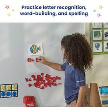 TendenciaMagnetic Letters Hand2mind Rainbow En Minúscula Para Niños (Calidad premium - 1 - Ver 4