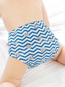 3pcs Baby Potty Training Pants, Toddler Reusable Toilet Training Underwear, Animal Print, Soft & Breathable, Washable Diaper Alternative, Perfect Gift For Baby