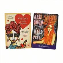 内在女神贺卡，节日派对游戏卡 - 愛你的內在自我 - 查看 5