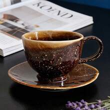 陶瓷杯 咖啡杯 水杯 马克杯 茶杯 办公个人专用 日式陶瓷 - 彩色 - 查看 6