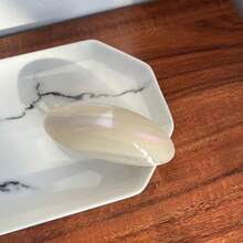 6个/3个/1个 时尚8.5厘米椭圆形大理石纹理醋酸纤维弹簧发夹，流行INS风格，适合女性和女孩 - 彩色 - 查看 20