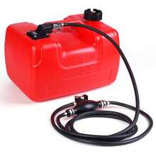 Marine Shower Pump And Oil Tank - Red - View 1