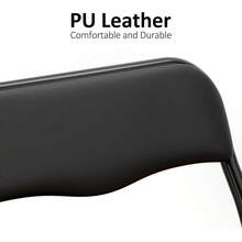 Juego de 3 mesas y sillas plegables para niños y niñas, con una mesa portátil y sillas con cojines suaves de poliuretano. No se requiere montaje, perfecto para comer, leer y jugar, negro - Negro - Ver 6