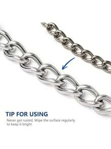 Durable Stainless Steel Anti-Bite Metal Dog Collar, Suitable For Small, Medium And Large Dogs, Training Obedience Pet Collar, Includes Pitbull And Bulldog - Multicolor - View 9