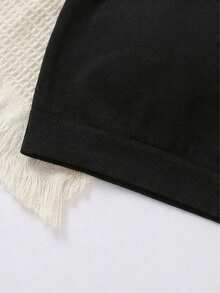 7件/包 可爱女童简约时尚字母撞色肩带运动文胸，无缝柔软舒适透气，适合学生日常穿着和运动基础内衣 - 彩色 - 查看 5