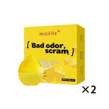 3/4/6/8pcs Deodorizing & Freshening Preservative, Containing Lemon Essential Oil And Limonene. Decompose Or Neutralize Decaying Substances, Effectively Reduce Odor In Sealed Furniture And Appliances (E.G. Refrigerator, Freezer, Etc.). Egg-Shaped Design, Easy To Place. - Lemon Flavor - View 10