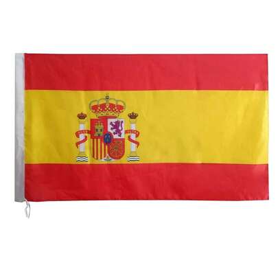 Drapeau national de l'Espagne, convient pour la décoration de festivals