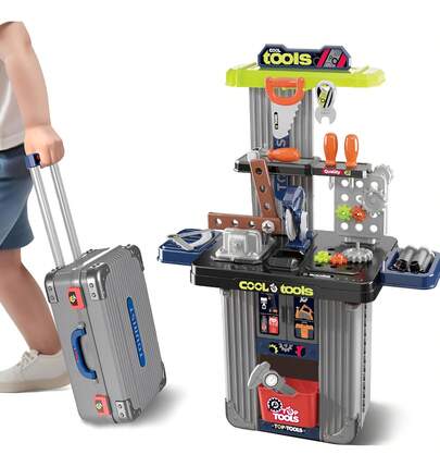 TendenciaIplay, Ilearn Kids Tool Bench Set, Juego De Simulación De CoCalidad premium