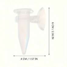 2pcs Automatic Fish Feeder, Battery-Free, Shrimp Feeding Device, Durable Cone-Shaped Feeding Cup, Suitable For Fish Tank, Aquarium - A - View 3