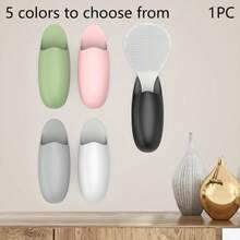 5 Colors Silicone Kitchen Utensil Holder Spoon Rest Organizer Wall Mounted Rice Paddle Storage Rack Chopsticks Holder Cooking Spoon Spatula Storage Stand Self-Adhesive Utensil Rack Heat Resistant Waterproof Silicone Kitchen Tool Organizer For Countertop - Multicolor - View 2