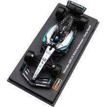 Burago 1:43 Scale 2025  W16  Racing Car Alloy Model, Exquisite High Simulation F1 Collectible Model - Deluxe Edition No. 63 - View 9