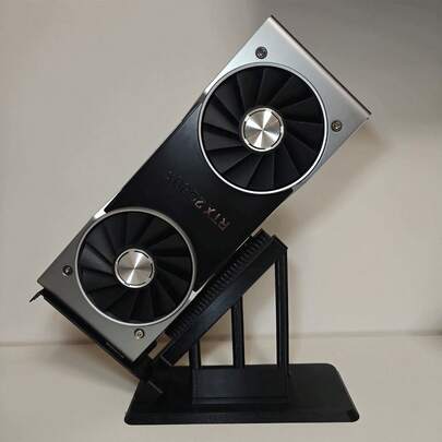 PCIE GPU Display Stand, Universal Graphics Card Shelf Trophy Holder For Standard Graphics Cards