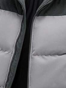 男士秋冬撞色加厚保暖户外运动休闲连帽羽绒服