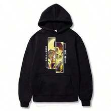 Men Outdoor Hoodies & Sweatshirts - Black - View 7