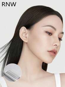 RNW 折叠旅行梳，带可拆卸镜子的旅行梳，男女通用的小型头皮按摩梳，迷你便携梳，适合放在钱包、健身房、旅行、户外造型工具 - 白色 - 查看 8