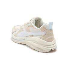 Puma 透气轻便休闲运动鞋，男女通用复古厚底运动鞋 39529507 - 彪馬白-杏仁糖色 - 查看 7