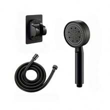 1 Set High Pressure Handheld Shower Head, 5 Adjustable Spray Modes, Shower Hose, Shower Bracket, Bathroom Shower Head, Shower, Bathroom Handheld Shower Head, Bathroom Accessories, Enjoy Luxurious Bathing Experience - Multicolor - View 1