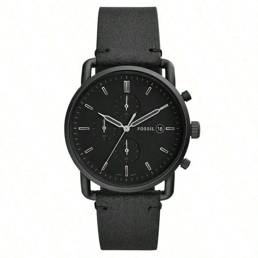Fossil Everyday Commuter, Business, And Fashion-Oriented Multi-Functional Quartz Men's Watch FS5504