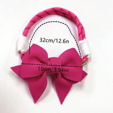 1pc Fashionable Phone Lanyard With Bow Tie And Clip, Suitable For Travel And Photography