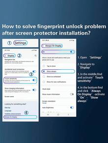 3pcs 9H Tempered Glass Screen Protector, Anti-Scratch, Anti-Shock, Anti-Peeping, Anti-Fingerprint, Compatible With Samsung Galaxy S9/S10/S20/S20+/S20 Ultra/ S21 Ultra/S21 /S21+/S22 Ultra/S22 /S22+/S23/S23+/S23Ultra/S24/S24+/S24Ultra//S25/S25+/S25Ultra/S26 Ultra/S26 Plus/S26 Curved Screen Models - Black - View 10
