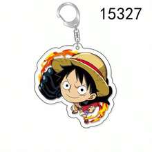 ONE PIECE 1pc/4pcs Cute Double-Sided Acrylic Keychain Roronoa Zoro Trafalgar Law Pendant, Suitable For Car Rearview Mirror, Backpack, Handbag, Keys, Cosplay Party Decor, Fan Gift, Holiday Birthday Collection, Y2K Style High-Quality Acrylic - Multicolor - View 13
