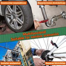 Llave De Impacto 2 Batería 1/2" Inalámbrica Eléctrica 600n.m,Incluye Juego Completo De Accesorios,Motor brushless - Naranja - Ver 10