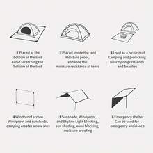 户外帐篷垫 - 彩色 - 查看 3