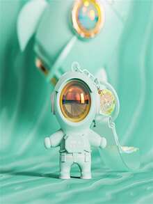 夜光钥匙扣，精致宇航员钥匙扣，服装配饰吊坠，包包吊坠，精美礼物，节日礼物，情侣钥匙扣，情侣吊坠，生日礼物，圣诞礼物，新年礼物 - 白色 - 查看 8