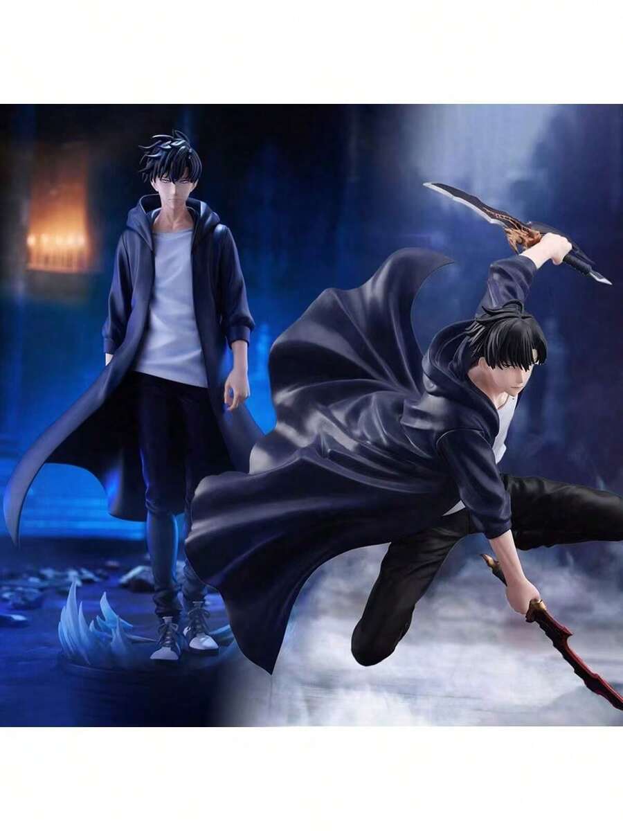 Mô hình nhân vật Sung trong Solo Leveling, đồ trang trí bàn làm việc, đồ sưu tầm, quà tặng nhỏ, thích hợp cho Halloween, Giáng sinh, Ngày Valentine. - Nhiều màu - Xem 1