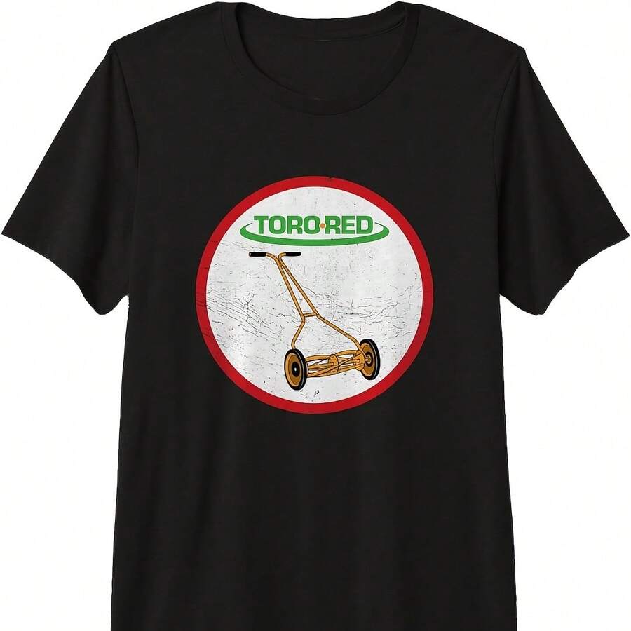 Torored Band Circle Retro Design Pm Tri-Blend T-Shirt - 酒紅色 - 查看 1