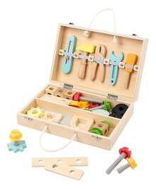 TendenciaConjunto De Herramientas De Madera Para Niños Pequeños,Calidad premium - 1 - Ver 8