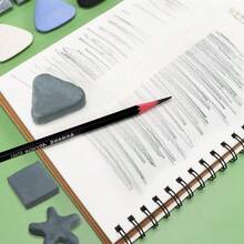 1pc Rubber Clay Sketch Drawing Erasable Rubber Eraser Stationery - Multicolor - View 3